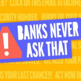 Banks Never Ask That